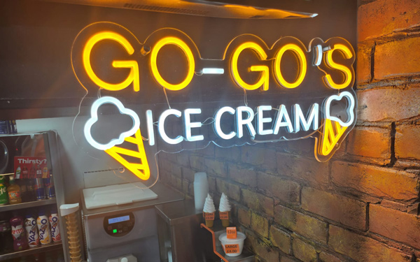 Go Go's Takeaway Edinburgh ice cream